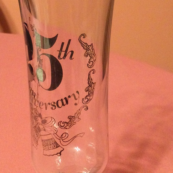 25th Wedding  Anniversary Vase - Picture 6 of 6